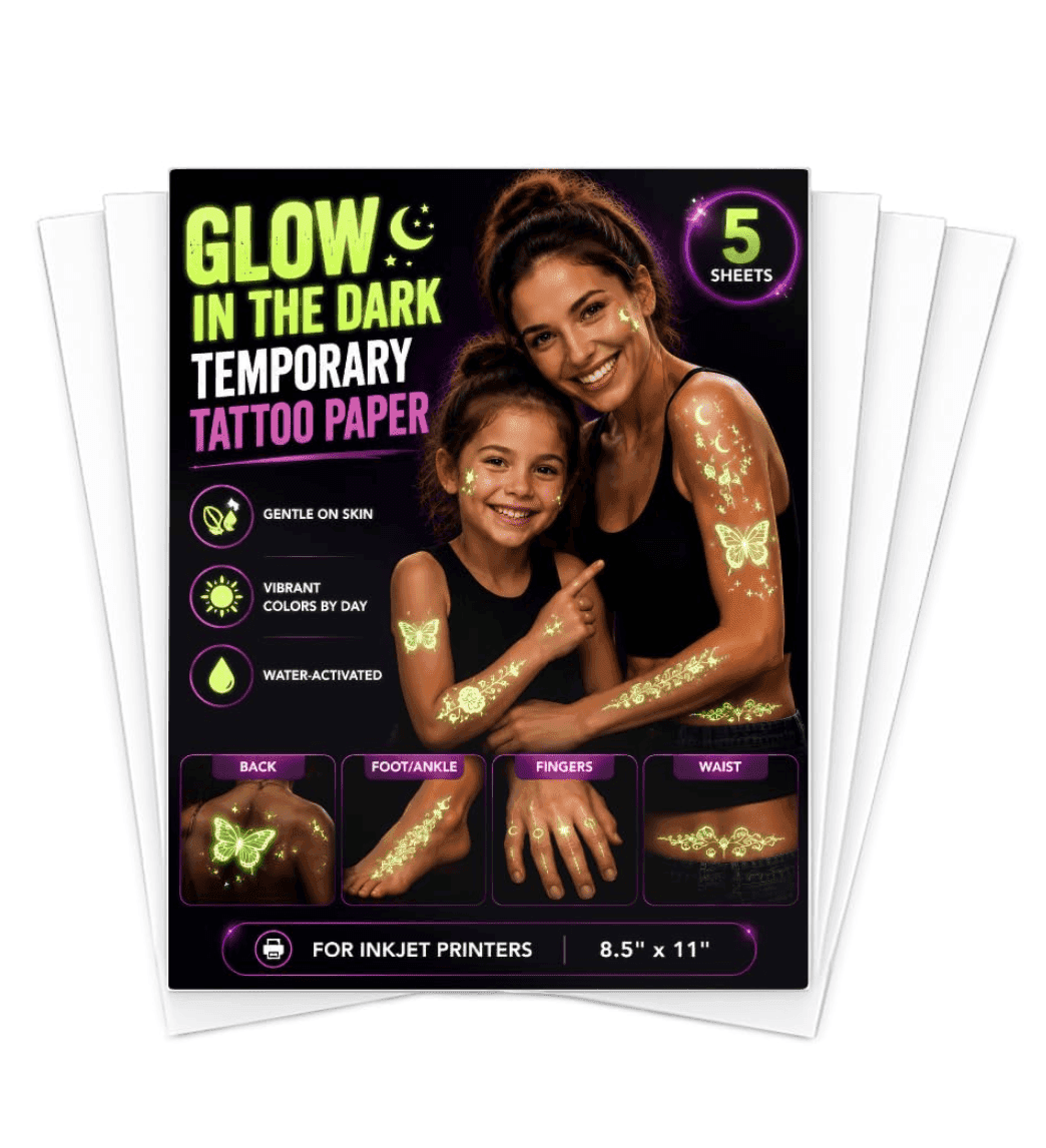 Welacer Glow-in-the-Dark 5-Sheet 