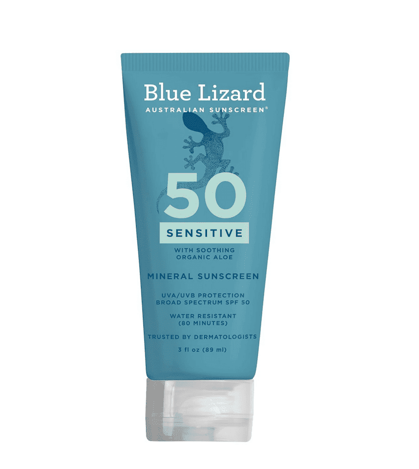 Blue Lizard Sensitive Mineral Sunscreen SPF 50 
