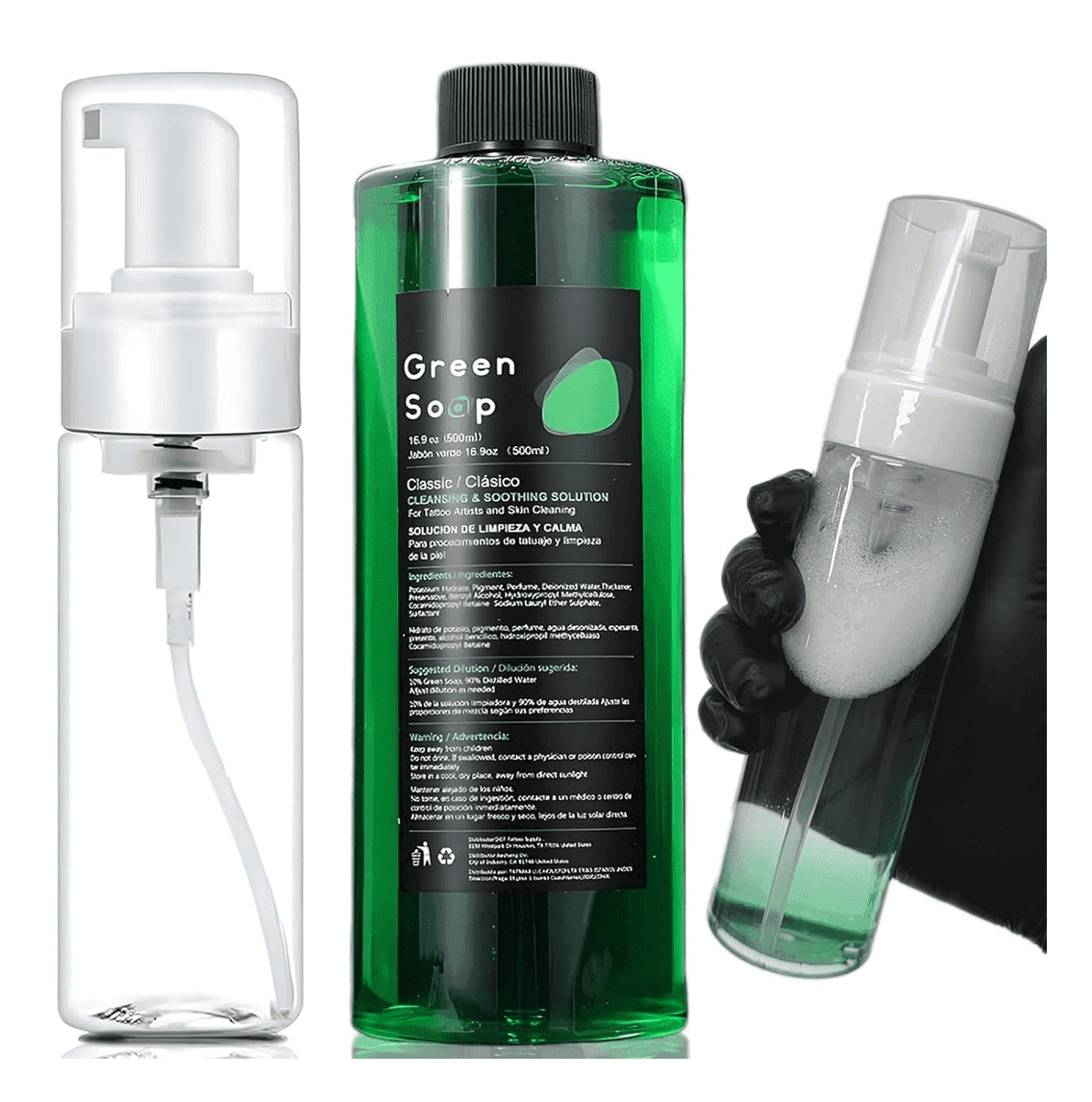 3 — MIUXIA GREEN SOAP 16.9OZ