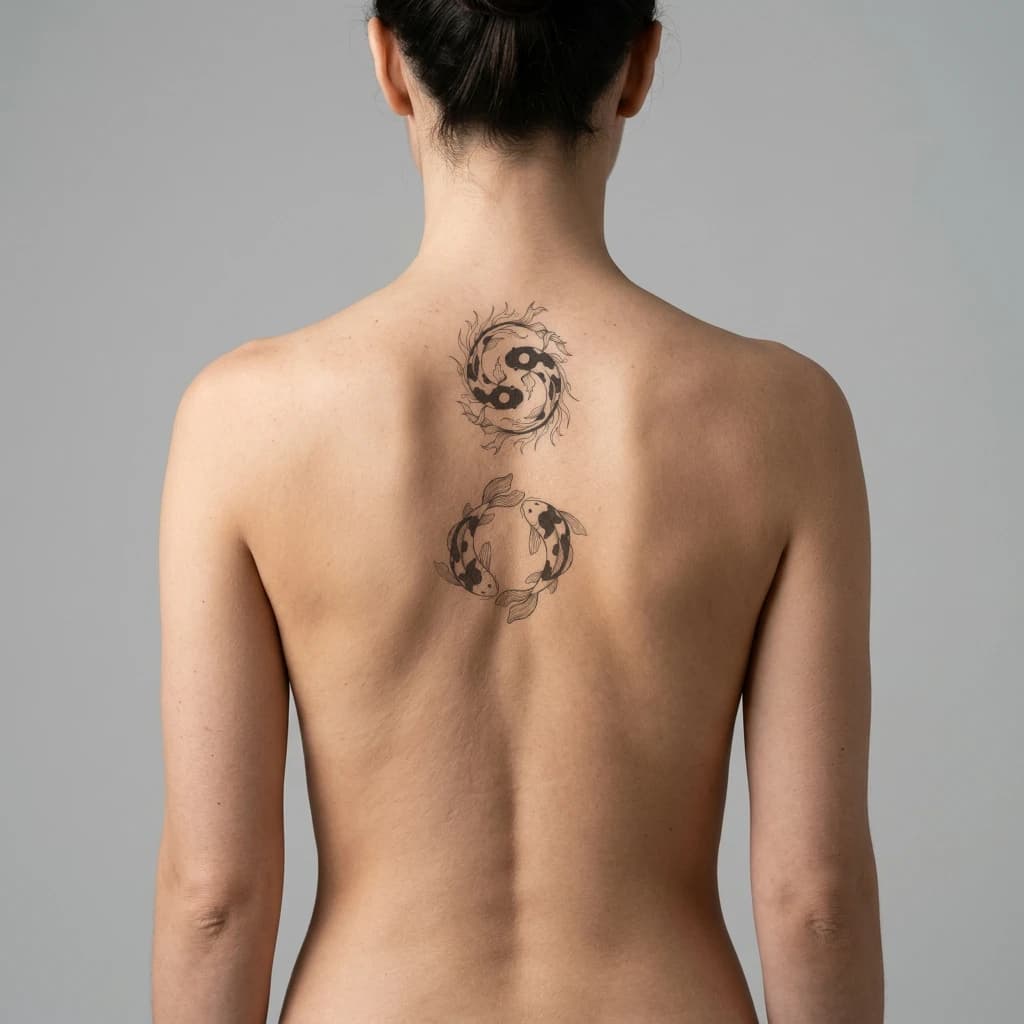 High-fidelity fresh tattoo application composite