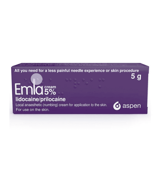 EMLA cream tube